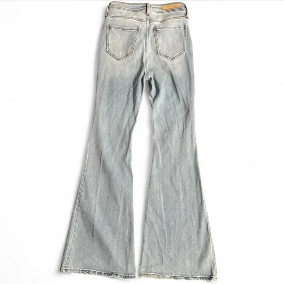 Women’s Cello Distressed, Super Flare Jeans. Size 5 - Picture 2 of 6